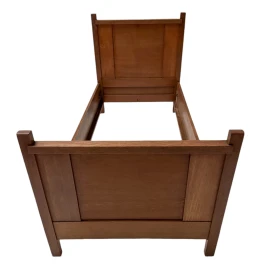 Hendrik Wouda Art Deco Modernist Single Bed for Pander, 1924